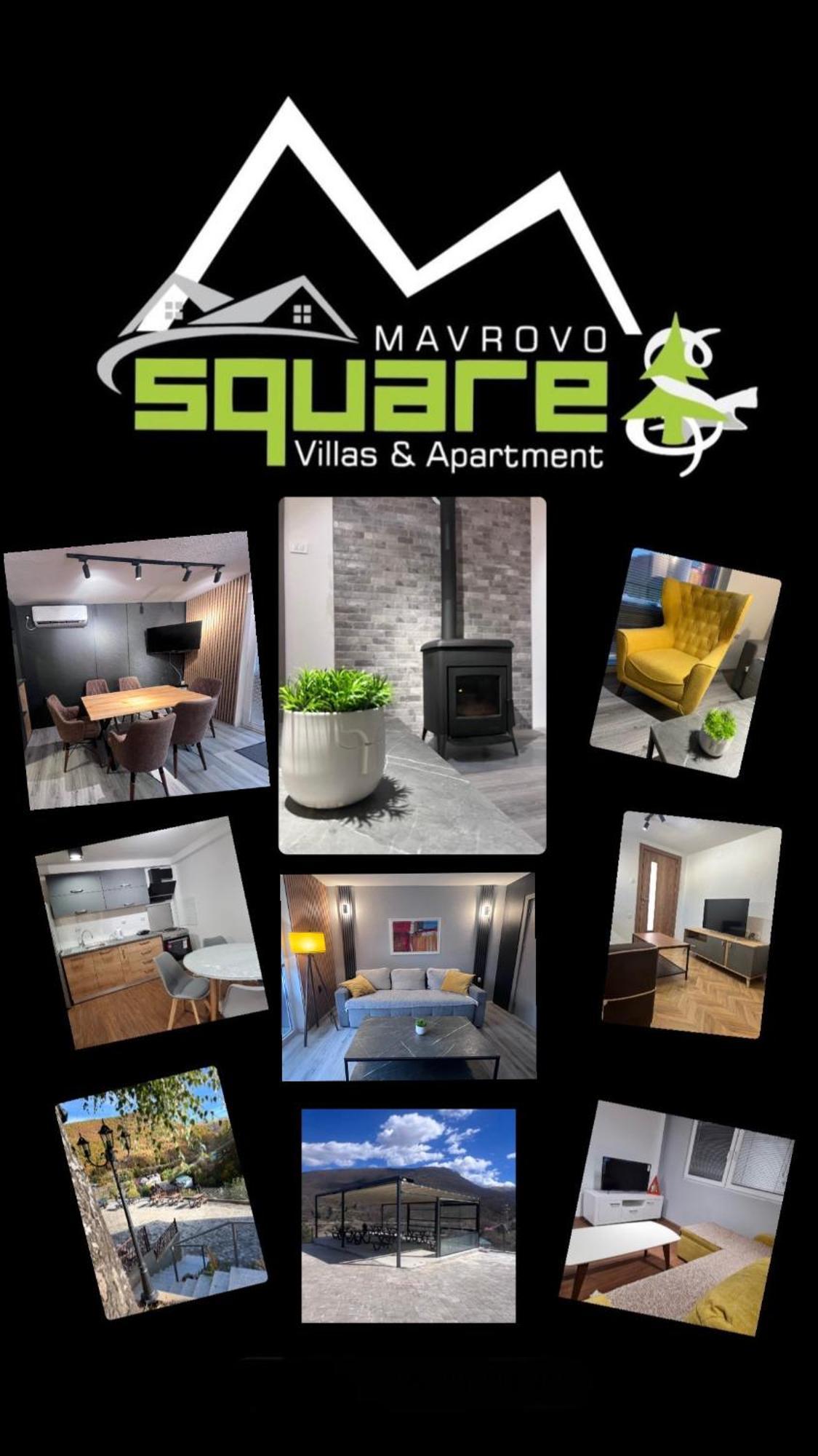 Mavrovo Square " Villas & Apartment " Ngoại thất bức ảnh